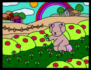meu bob colorido