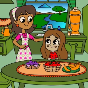 Na cozinha