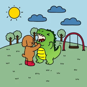 Parque com Dinossauros