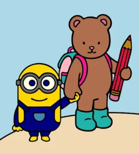 Passeando com Um Minnions