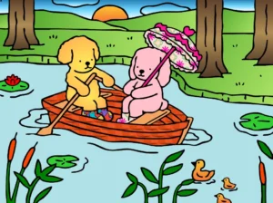 Passeio no lago