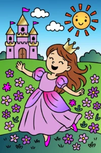Princesa no Jardim