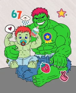 SUPER Papai e filhinho