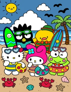 Turminha da Hello Kitty