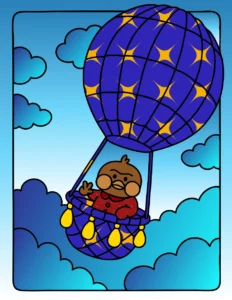 Viajando de balão
