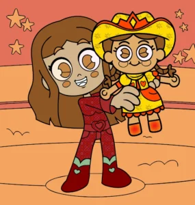 A boneca boiadeira