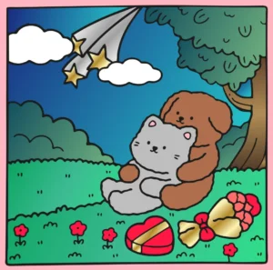 Amizade de Cão e Gato