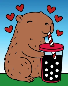 Capivara com Sede