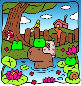 Capivara na Lagoa