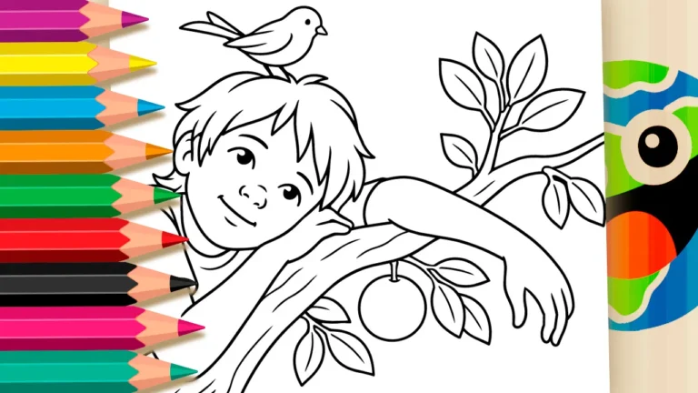 Zezé e Minguinho para Colorir Online