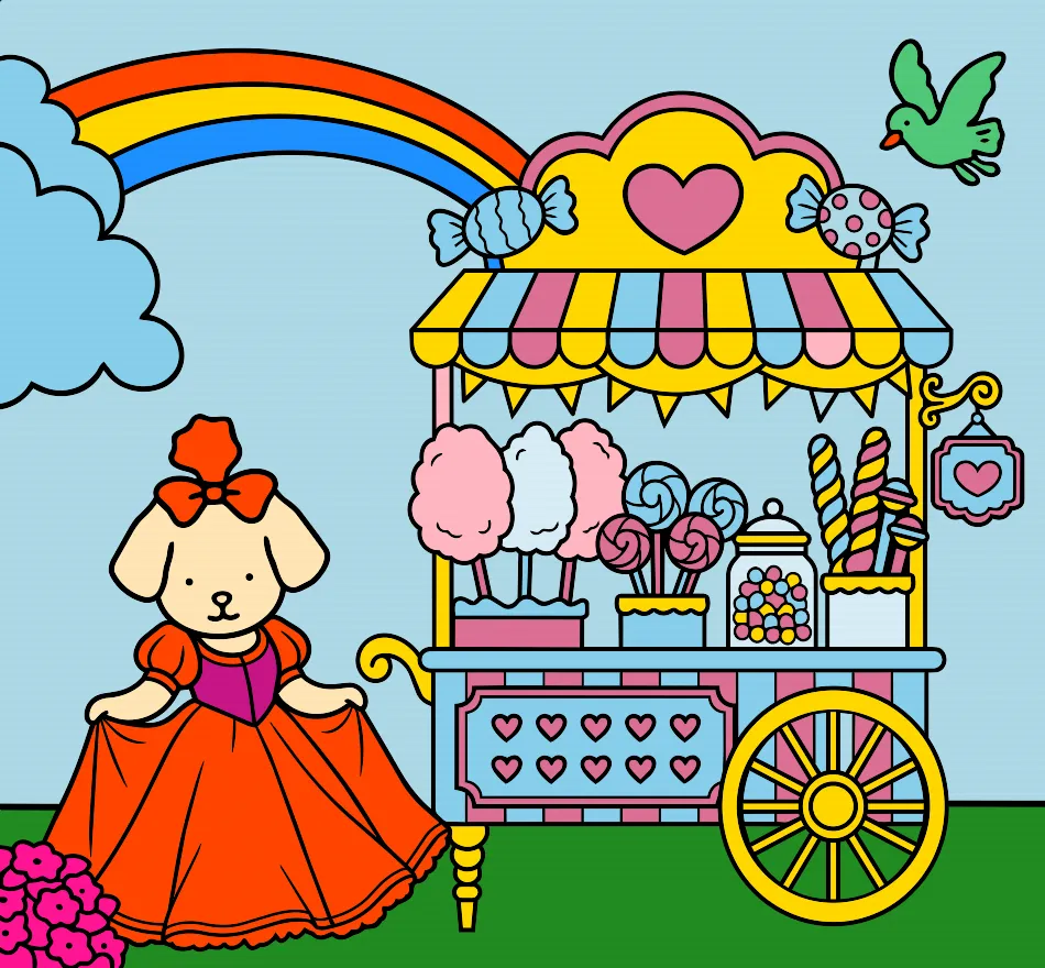 Esse foi difícil de pintar – Desenho Colorido Online para Pintar e Imprimir | Jogo de Colorir grátis no Mundo dos Jogos