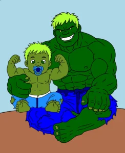 Hulk e seu Bebezinho
