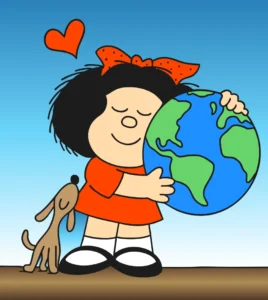 Mafalda e seu Cachorrinho