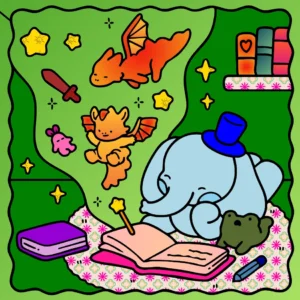 O encanto dos livros