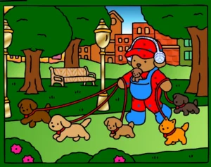 Passeio com os dogs