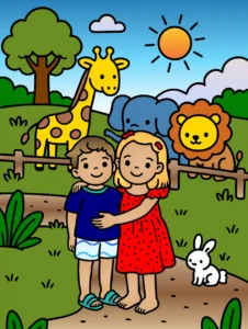 Amiguinhos na Fazenda