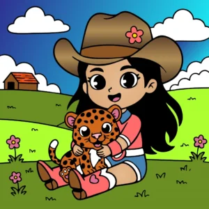 Boiadeirinha E A Oncinha Baby