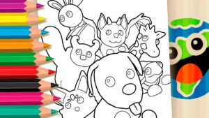 Adopt Me! para Colorir Online