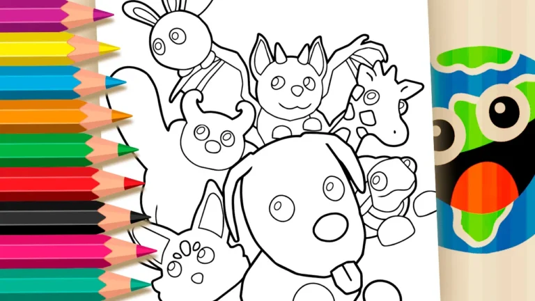 Adopt Me! para Colorir Online