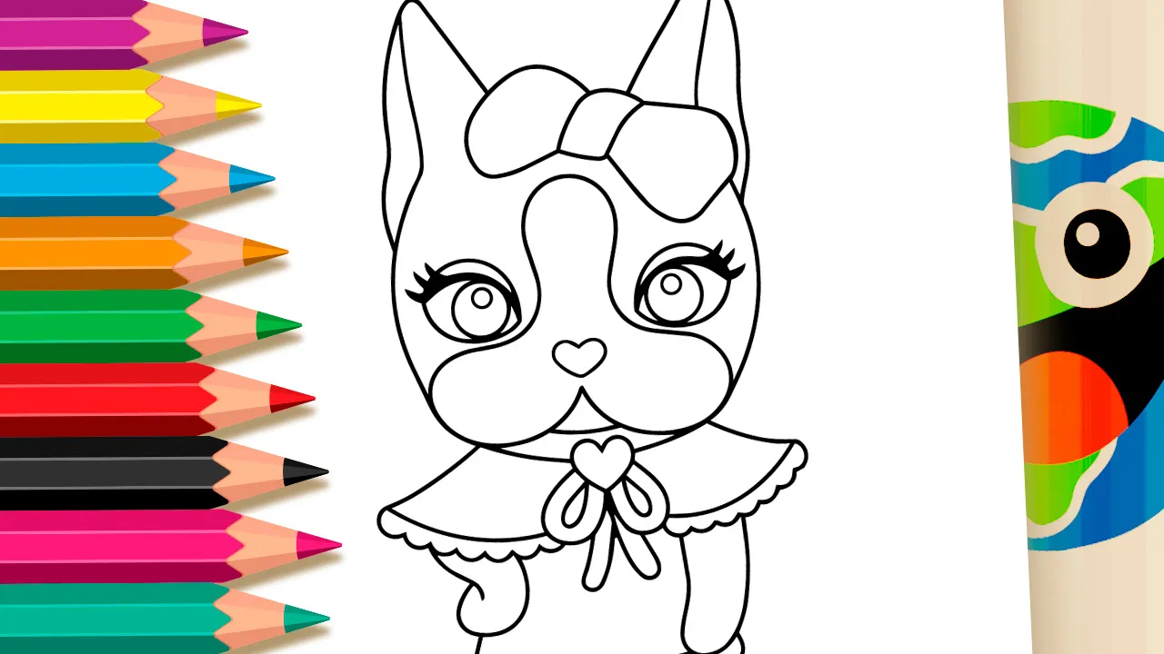 Rebecca Bonbon com Pelerine para Colorir Online - Desenho para imprimir e colorir