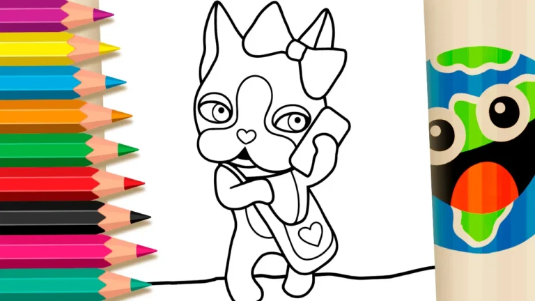 Rebecca Bonbon ao Celular para Colorir Online