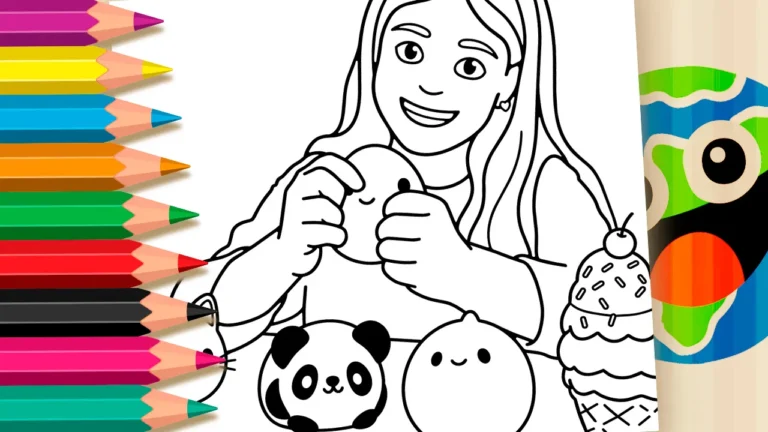Squishies para Colorir Online