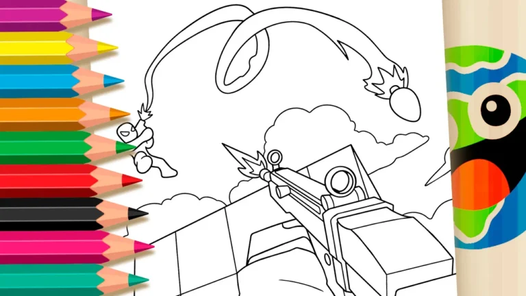 Roblox Rivals para Colorir Online