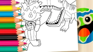Roube um Ovo para Colorir Online