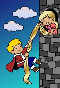 Joga as Tranças Rapunzel