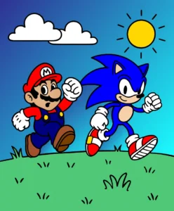 Mario Bros e SONIC