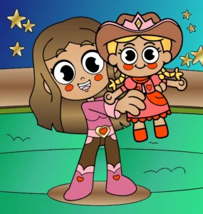 Menina e Sua Bonequinha