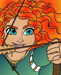 Merida e seu Arco