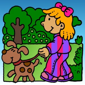 Passeio com o dog