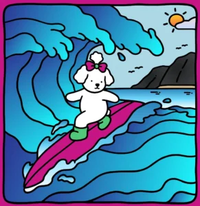 Poodle Surfista