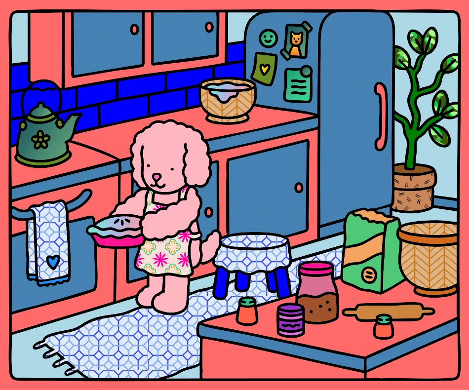 Produção de tortas – Desenho Colorido Online para Pintar e Imprimir | Jogo de Colorir grátis no Mundo dos Jogos