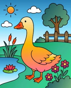 Um Patinho na Lagoa